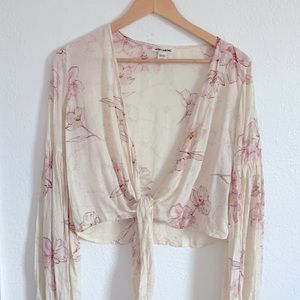 SOLD! Billabong Tie Top